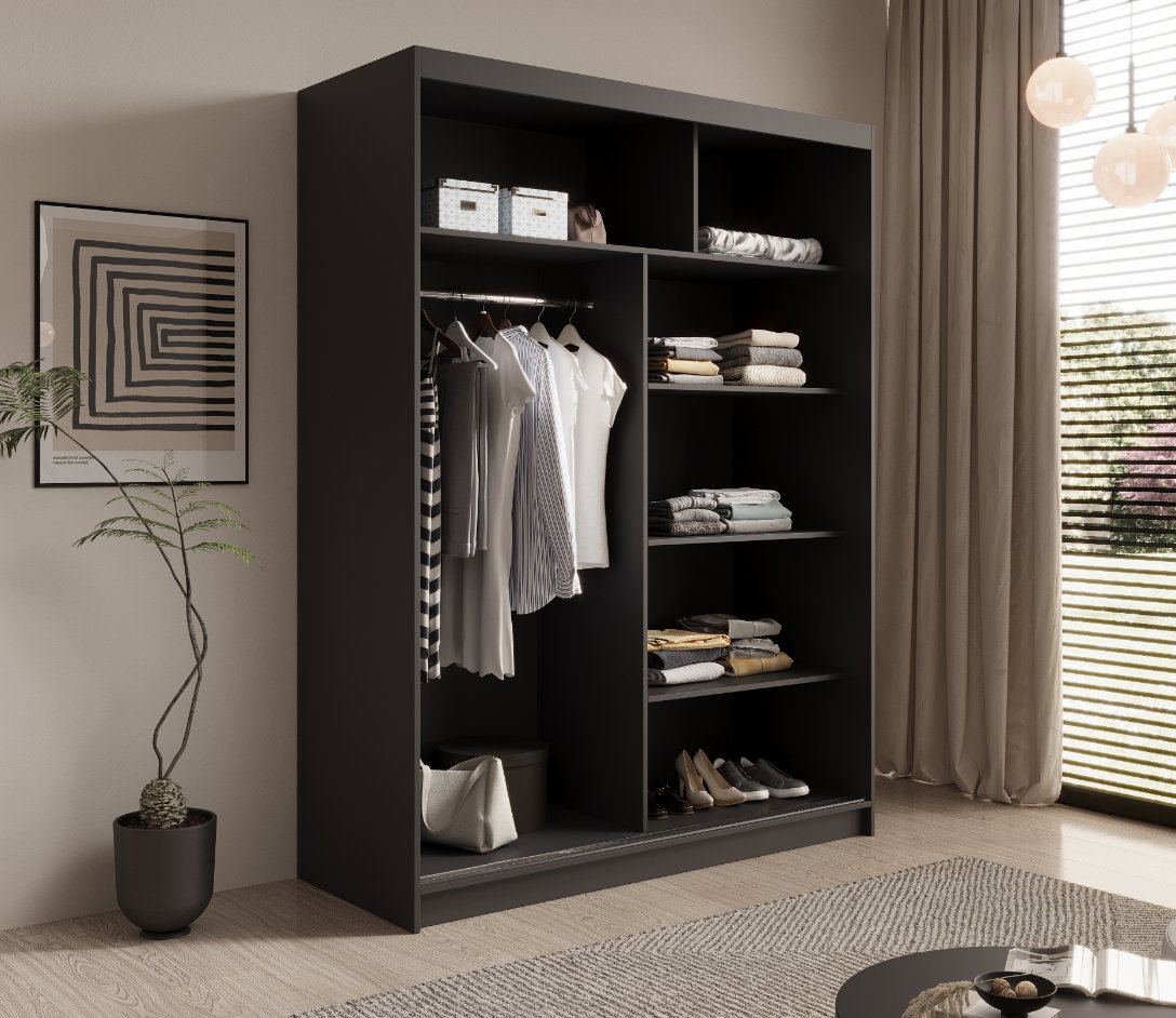 Ντουλάπα Naldo 150 συρόμενη -Mauro - Image 4