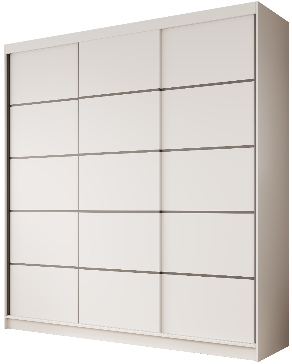 Ντουλάπα Hansa 200 συρόμενη-Leuko - Image 1