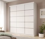 Ντουλάπα Hansa 200 συρόμενη-Leuko - Image 2