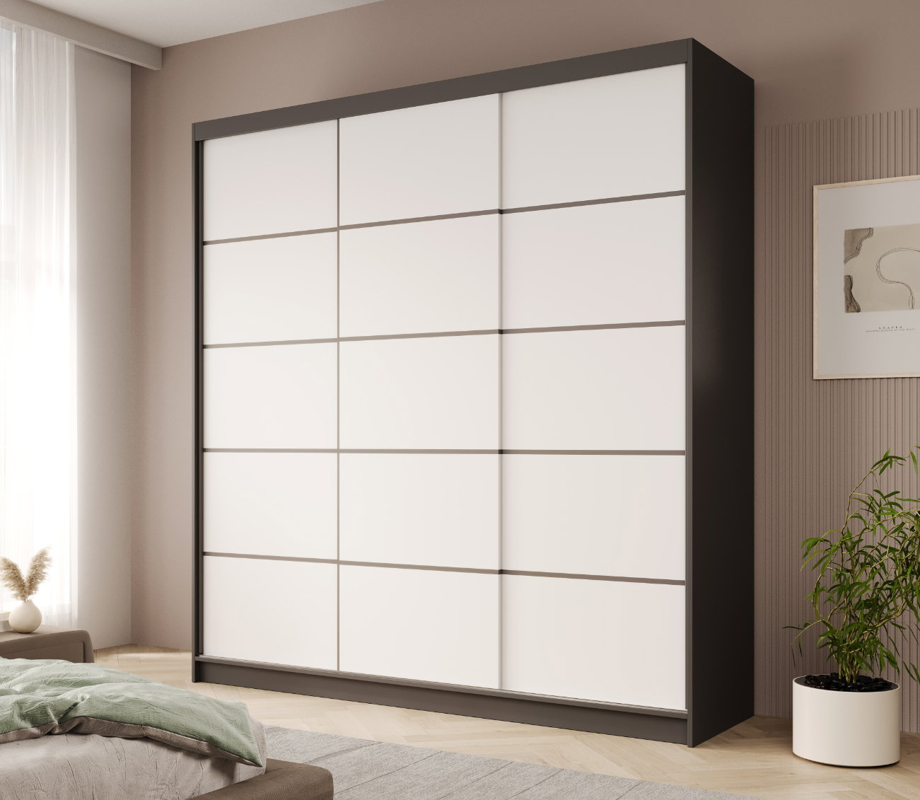 Ντουλάπα Hansa 200 συρόμενη-Mauro-Leuko - Image 2