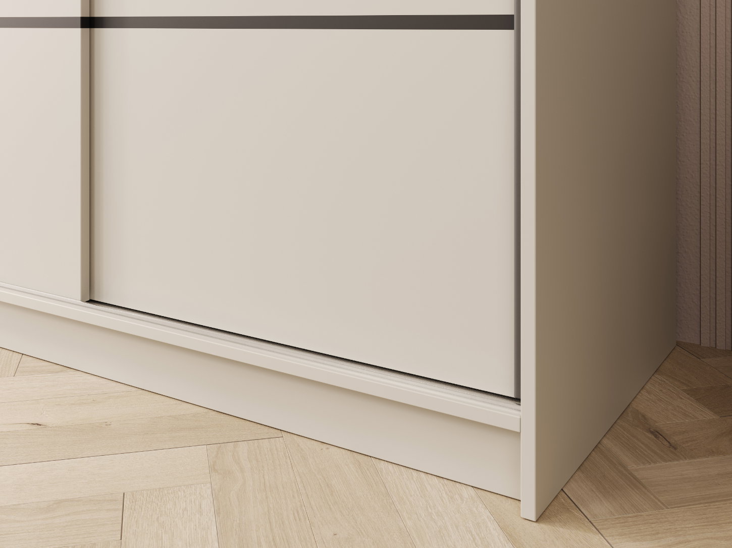 Ντουλάπα Hansa 200 συρόμενη-Cashmere - Image 5