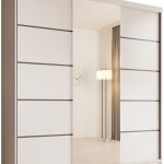 Ντουλάπα Barry 200 συρόμενη-Leuko