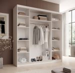 Ντουλάπα Barry 200 συρόμενη-Leuko - Image 5