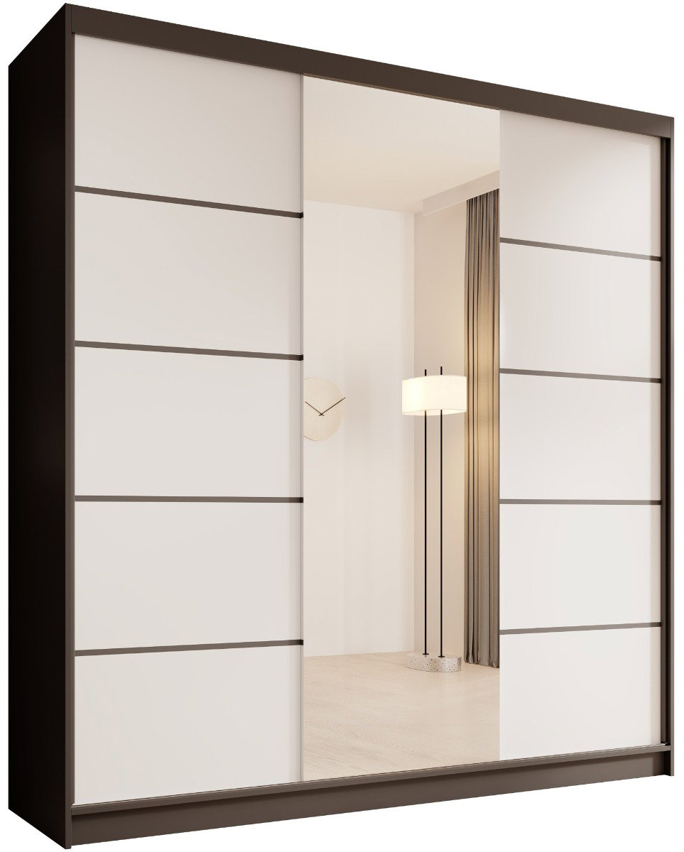 Ντουλάπα Barry 200 συρόμενη-Mauro-Leuko - Image 1