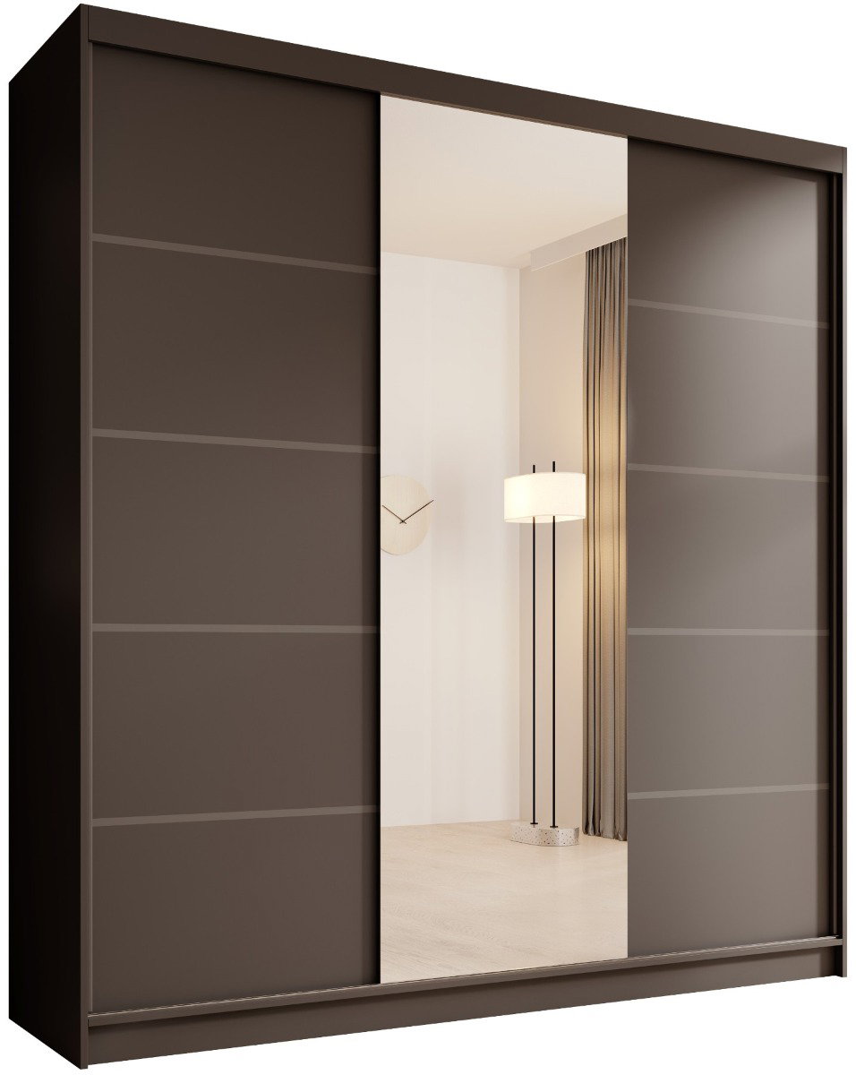 Ντουλάπα Barry 200 συρόμενη-Mauro - Image 1