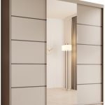 Ντουλάπα Barry 200 συρόμενη-Cashmere