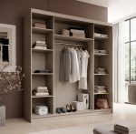 Ντουλάπα Barry 200 συρόμενη-Cashmere - Image 5