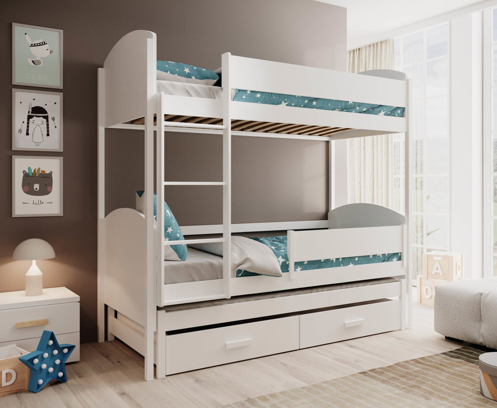 Κουκέτα Lia-Leuko-200 x 90 - Image 1