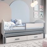 Παιδικό Κρεβάτι Peony-Leuko - Gkri-180 x 80