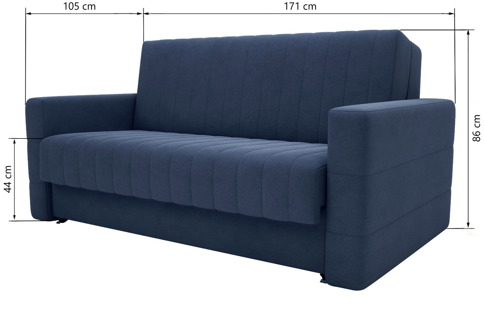 Καναπές - κρεβάτι Chrysalis-Taupe - Image 3