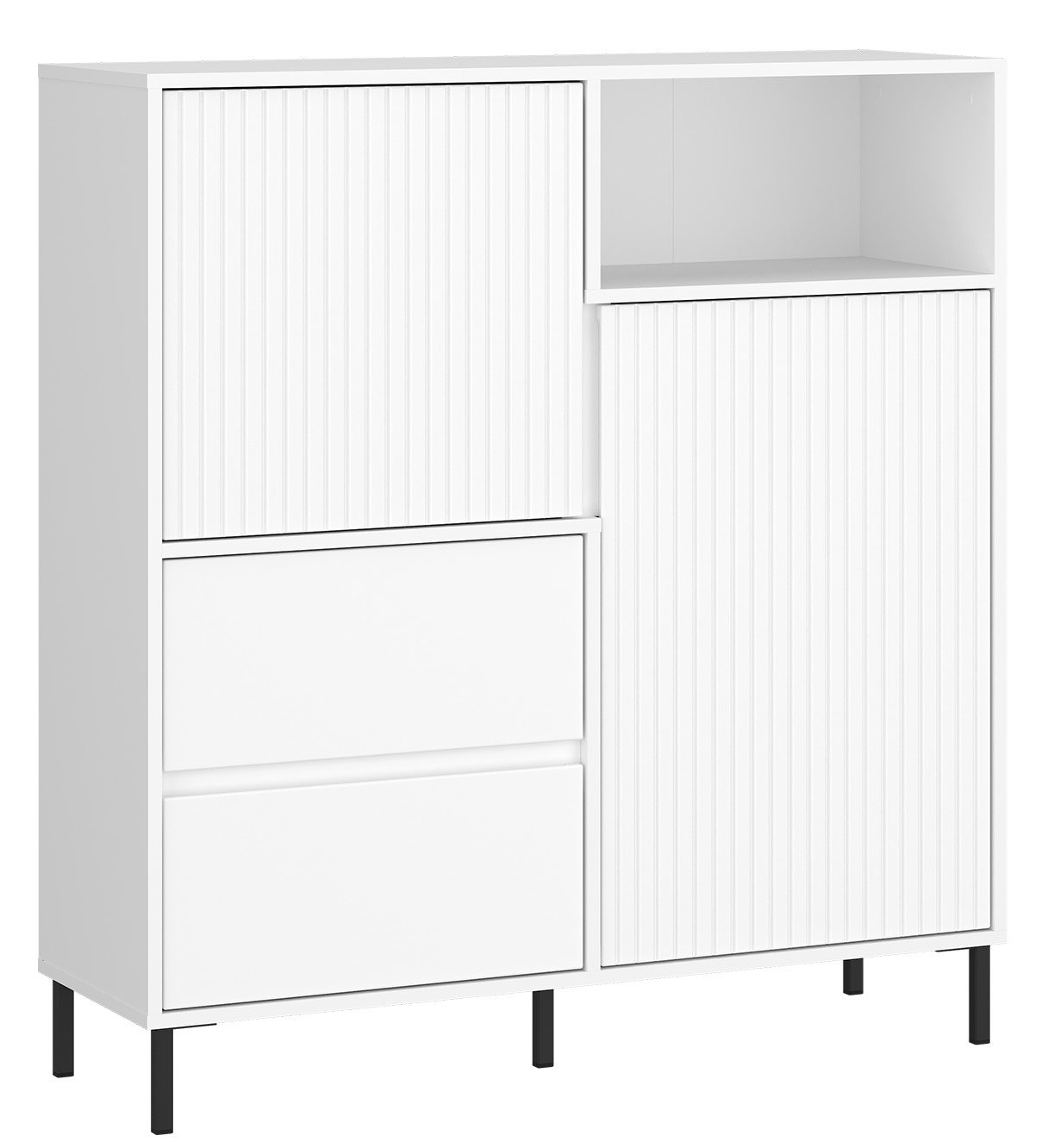 image_883481_avek03_r_biala__1 Μπουφές Anel Slim-Leuko - Image 1