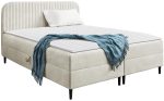 Επενδυμένο κρεβάτι Box Best I-Krem-120 x 200 - Image 6
