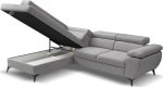 Γωνιακός Καναπές Fairo-Δεξιά-Γκρι - Image 4