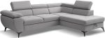 Γωνιακός Καναπές Fairo-Αριστερή-Γκρι