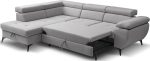 Γωνιακός Καναπές Fairo-Δεξιά-Γκρι - Image 5