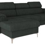 Γωνιακός Καναπές Almeria Mini-Γκρι-Αριστερή-Ύφασμα