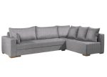 Γωνιακός καναπές Trendy-Αριστερή-265φ 165β εκ.-Γκρι Anoixto - Image 3