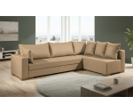 Γωνιακός καναπές Trendy-Αριστερή-285φ 185β εκ.-Sand - Image 4