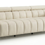 Τριθέσιος Καναπές Castello-Εκρού Ανοικτό