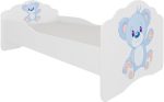 Παιδικό Κρεβάτι Leomari I-Teddy Bear-Χωρίς προστατευτικό-140 x 70