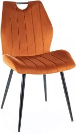 Καρέκλα Arco Velvet-Kafe