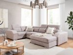 Γωνιακός Καναπές Teralia-Γκρι Ανοιχτό-Αριστερή - Image 2