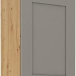 Κρεμαστό ντουλάπι Nelor 50 G 72 1F-Γκρι σπέσιαλ - Φυσικό