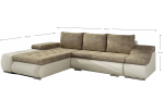 Γωνιακός καναπές Onar-Δεξιά-Μπεζ - Image 2