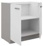 Επιδαπέδιο ντουλάπι Ramon 80 D 2F BB - Image 2