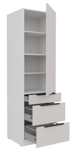 Επιδαπέδιο ντουλάπι Varena 60 DKS 210 3S 1F - Image 2