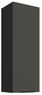 Κρεμαστό ντουλάπι Arianna 40 G 108 1F-Γκρι - Image 2