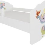 Παιδικό Κρεβάτι Leomari I-Elephant-Με προστατευτικό-140 x 70