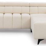 Γωνιακός Καναπές Castello L-Εκρού Ανοικτό-Δεξιά