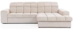 Γωνιακός Καναπές Avara-Μπεζ Ανοιχτό-Δεξιά