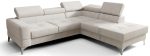 Γωνιακός καναπές Soreko Plus-Εκρού-Δεξιά