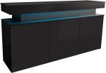 Μπουφές Glossa 160 με LED-Mauro - Image 6