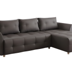 Γωνιακός καναπές Marten-Γκρι - Καφέ