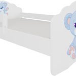 Παιδικό Κρεβάτι Leomari I-Teddy Bear-Με προστατευτικό-160 x 80