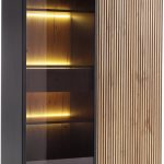 Βιτρίνα Sento-Φυσικό - Μαύρο