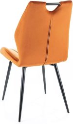 Καρέκλα Arco Velvet-Kafe - Image 4