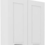 Κρεμαστό ντουλάπι Nelor 80 G-90 2F-Λευκό