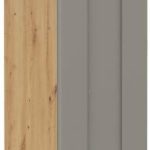 Κρεμαστό ντουλάπι Nelor 30 G-72 1F-Γκρι σπέσιαλ - Φυσικό