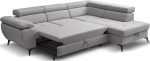 Γωνιακός Καναπές Fairo-Αριστερή-Γκρι - Image 5