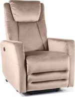 Πολυθρόνα Adonis Velvet-Skouro Mpez