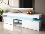 Έπιπλο τηλεόρασης Glossa 2D 190 με LED-Leuko Gualistero - Image 11