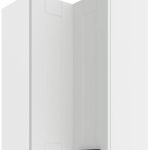 Κρεμαστό ντουλάπι γωνιακό Nelor 60x60 GN 90 2F-Λευκό