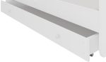 Παιδικό Κρεβάτι Belossi-Λευκό-160 x 80-Χωρίς προστατευτικό - Image 5