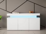 Μπουφές Glossa 160 με LED-Leuko - Image 11
