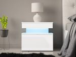 Κομοδίνο Glossa 1S με LED-Leuko Gualistero - Image 10