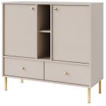 Μπουφές Siera 2F 2S Shelf-Μπεζ